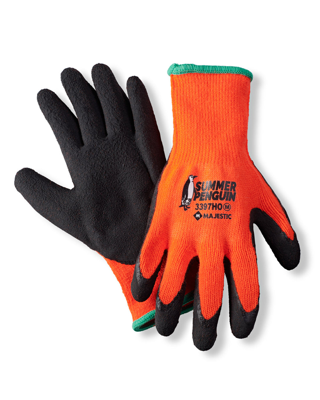 Summer Penguin Gloves Hi-Visibility Orange 12 Pair Pack