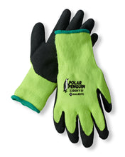 Load image into Gallery viewer, Polar Penguin Thermal Grip Work Gloves Yellow 12 Pair Pack
