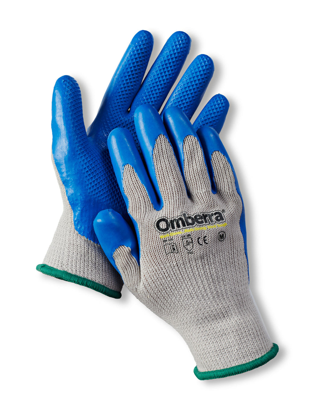 Work Gloves Utility Polyester Latex Palm 12 Pair Pack